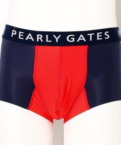 PEARLY GATES パーリーゲイツ　ナイロンベア天竺無地ショートボクサーパンツ