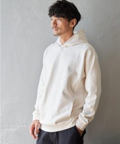 ikka 【抗菌防臭】セイケツダンボールプルパーカー