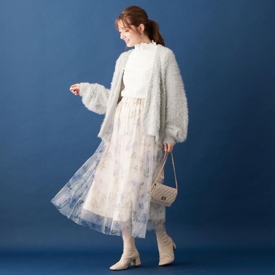 alotta ふんわりシャギーニットコーディガン - 画像 (5)