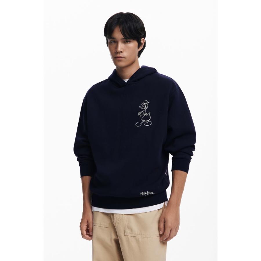 Desigual DONALD ドナルド メンズ ロングスリーブスウェット - 画像 (2)