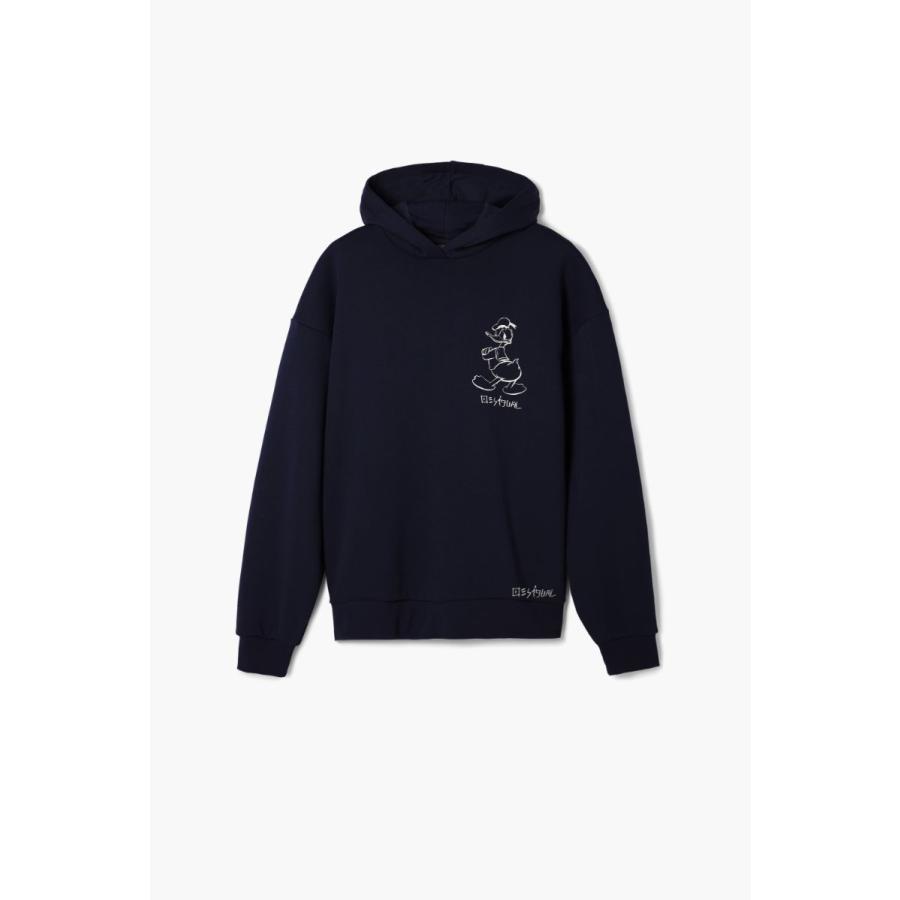 Desigual DONALD ドナルド メンズ ロングスリーブスウェット - 画像 (5)