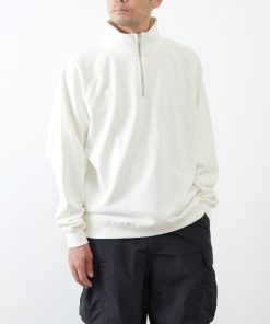 MEN'S MELROSE 【ONEITA/オニータ】Halfzip sweatshirt