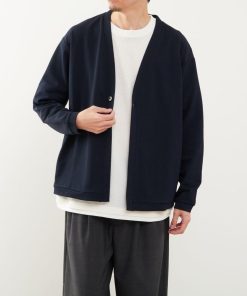 MEN'S MELROSE 【MASTER FRAME/マスターフレーム】PERFECTEX カノコ1BT着流しカーディガン