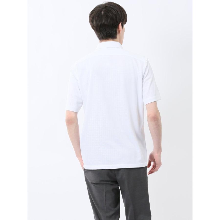 TAKA-Q 【ストレッチ 吸水速乾 形態安定】タカキュー Biz ワイドカラー半袖 ビズポロ - 画像 (4)