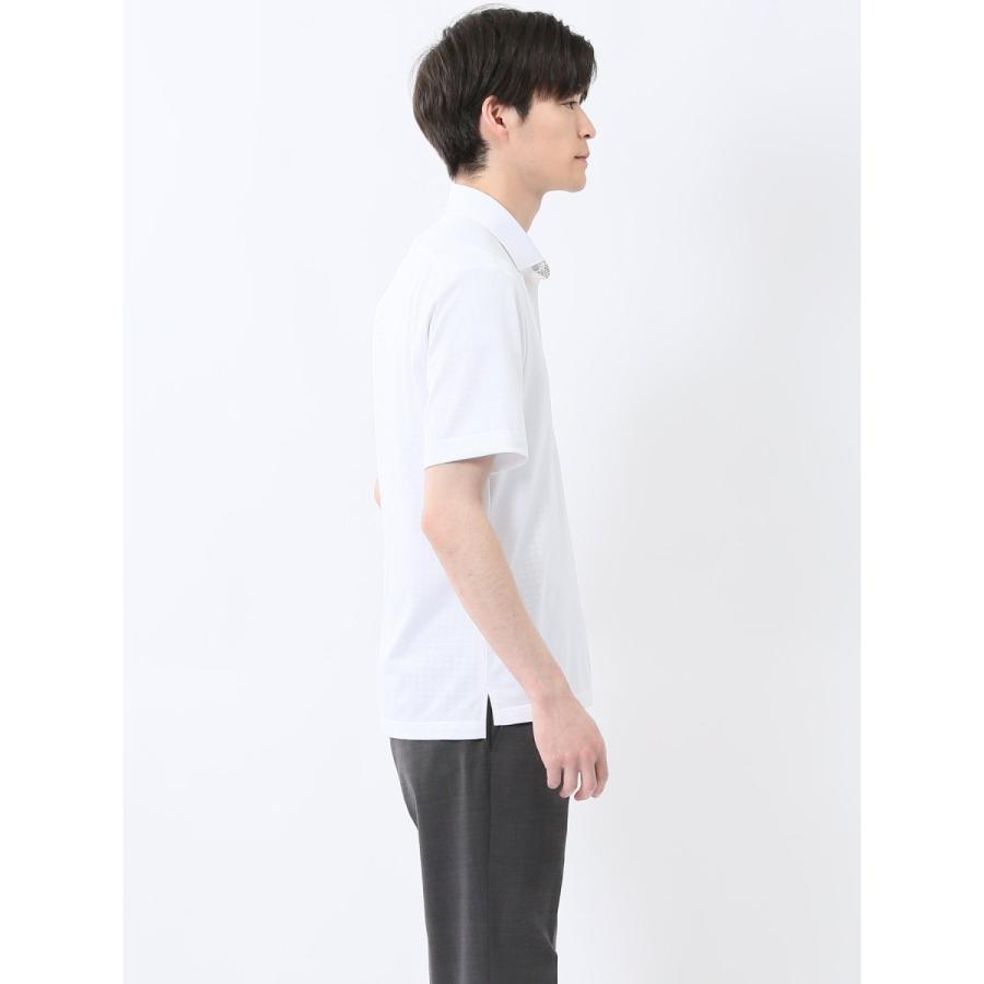 TAKA-Q 【ストレッチ 吸水速乾 形態安定】タカキュー Biz ワイドカラー半袖 ビズポロ - 画像 (5)