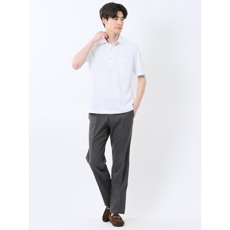 TAKA-Q 【ストレッチ 吸水速乾 形態安定】タカキュー Biz ワイドカラー半袖 ビズポロ - 画像 (6)