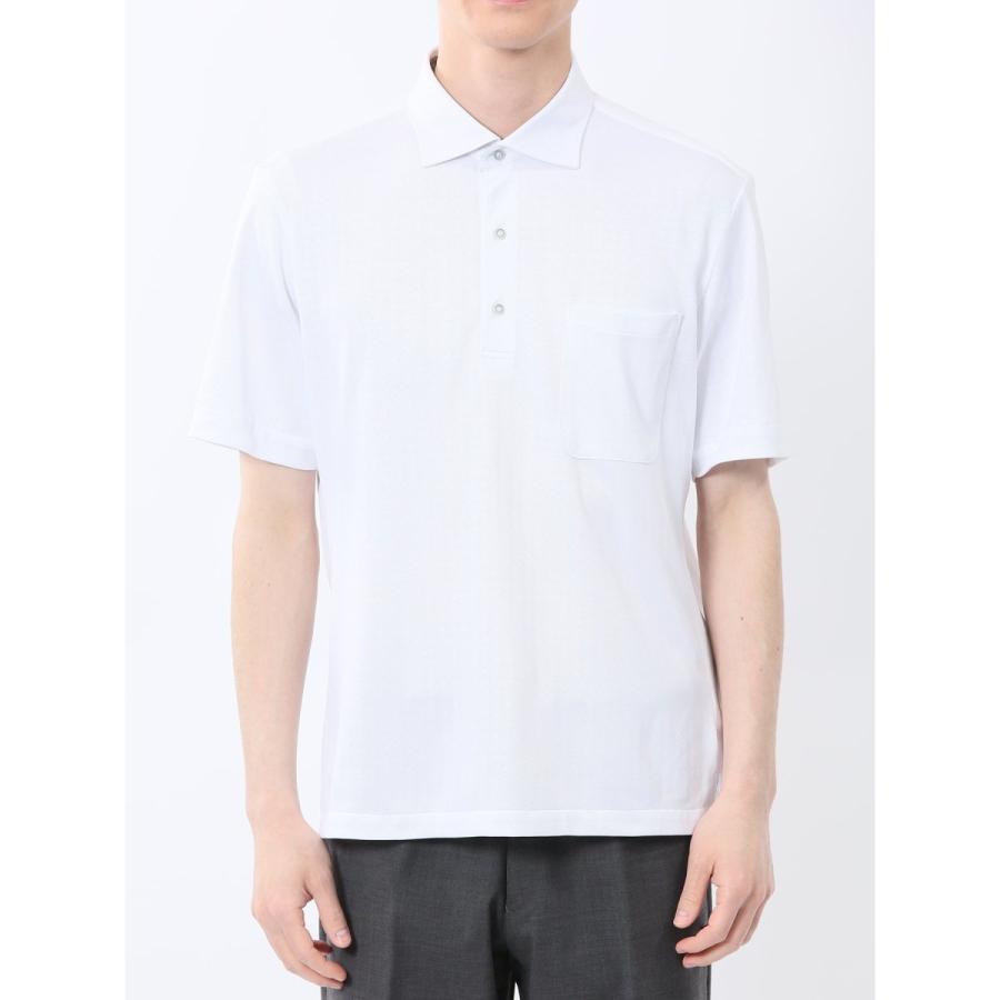 TAKA-Q 【ストレッチ 吸水速乾 形態安定】タカキュー Biz ワイドカラー半袖 ビズポロ - 画像 (7)