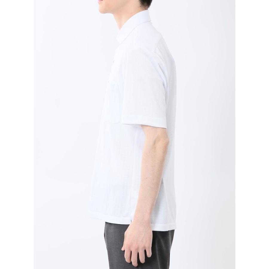 TAKA-Q 【ストレッチ 吸水速乾 形態安定】タカキュー Biz ワイドカラー半袖 ビズポロ - 画像 (8)