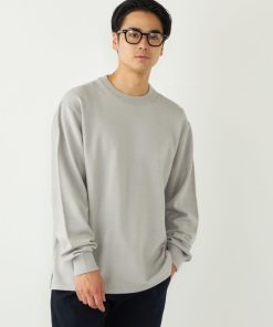 SHIPS Colors Colors:〈洗濯機可能〉クリーミー クルーネック ニット