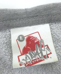 G■エクストララージ/XLARGE フルジップパーカー【L】灰/men's/2【中古】■