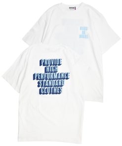 DOUBLE STEAL tシャツ SHADOW FONT LOGO 半袖Tシャツ メンズ