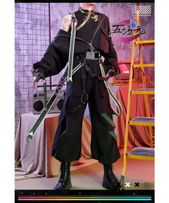 三分妄想　原神　コスプレ　ショウ　降魔大聖　日常　衣装　作業服　同人服　※ウィッグ　追加可能