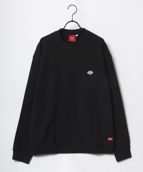 Dickies トレーナー スウェット Dickies/ディッキーズ 別注 オーバーサイズ 裏毛 ミニロゴワッペン ワンポイント刺繍 トレーナー/長袖 ト - 画像 (4)
