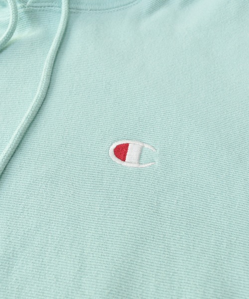 Champion パーカー 「ヴィンテージ古着」Y2K / チャンピオン リバースウィーブ ロゴ 刺繍 プルオーバーパーカー メンズ レディース - 画像 (4)