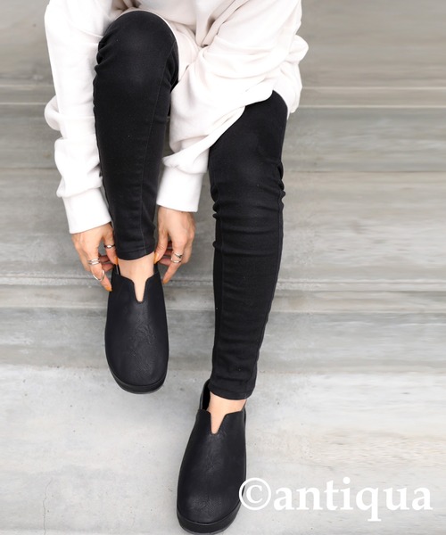 antiqua スリッポン 傾斜ソール2WAYトレーニングシューズ レディース - 画像 (4)