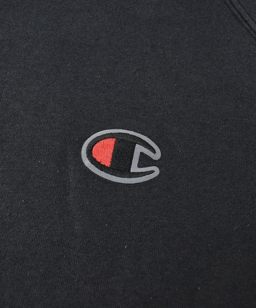 Champion パーカー 「ヴィンテージ古着」Champion / チャンピオン リフレクター付き ロゴ刺繍 スウェットパーカー メンズ レディース - 画像 (5)