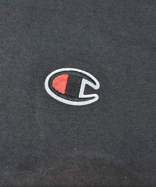 Champion パーカー 「ヴィンテージ古着」Champion / チャンピオン リフレクター付き ロゴ刺繍 スウェットパーカー メンズ レディース - 画像 (6)