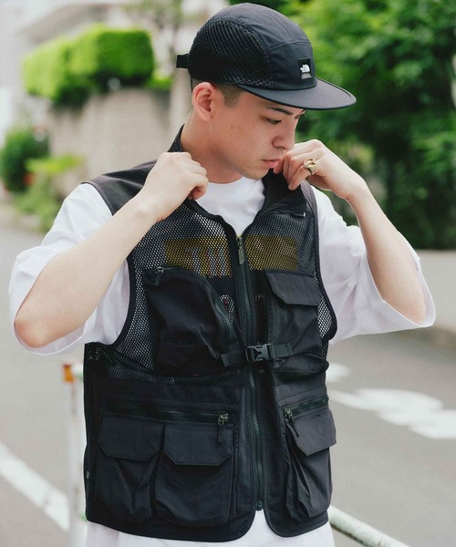 THE NORTH FACE ベスト ジレ Utility Mesh Vest / ザ・ノース・フェイス ユーティリティー メッシュ メンズ - 画像 (5)