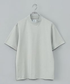 coen tシャツ 「RONEL」PLATINGジャケットネックTシャツ メンズ