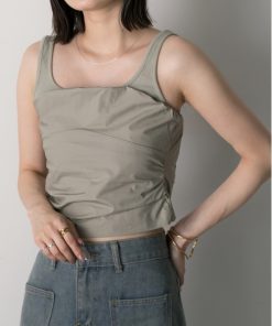 ad thie タンクトップ ノースリーブ ドッキング レディース