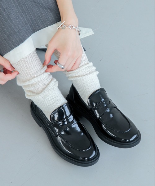 EVOL ローファー 「EVOL」ソフトラウンドコインローファー IX5448 レディース - 画像 (3)