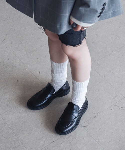 EVOL ローファー 「EVOL」ソフトラウンドコインローファー IX5448 レディース - 画像 (2)