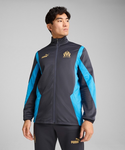 PUMA ジャージ プーマ メンズ オリンピック マルセイユ FTBLNRGY+ ジャケット - 画像 (2)