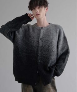 epnok カーディガン グラデーションルーズカーディガン メンズ レディース