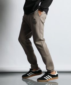 The DUFFER of ST.GEORGE スウェットパンツ ジャージ 「BLACK LABEL」”SORONA” ATHLETIC REGULAR PANTS：セットアップ ダンボールニット