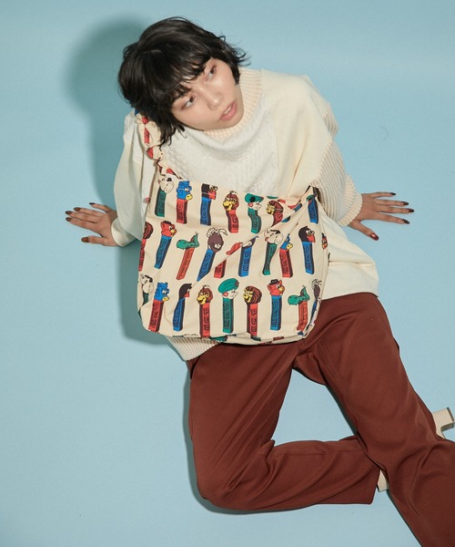 ear PAPILLONNER 「ear PAPILLONNER」 ショルダーバッグ FREE ベージュ レディース - 画像 (7)