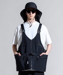 CALIFORNIA OUTFITTERS ベスト ジレ 3C20 「2wayベスト バッグ」アウトドア ユーティリティ ナイロン エプロンベスト メンズ レディース