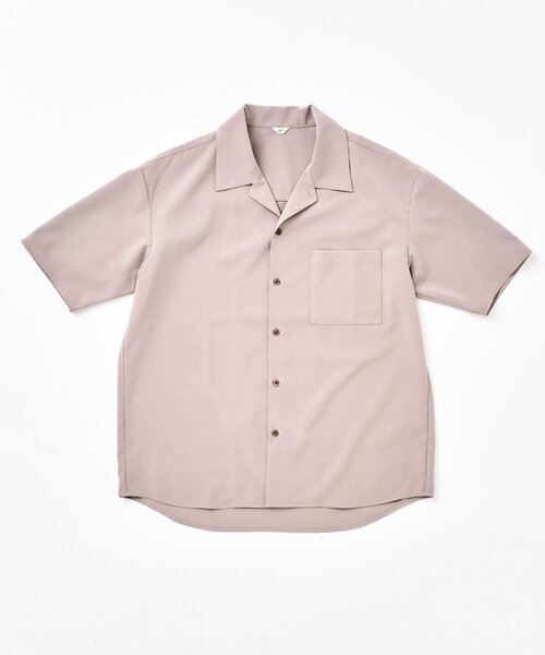 417 EDIFICE シャツ WRINKLES オープンカラーシャツ メンズ - 画像 (3)