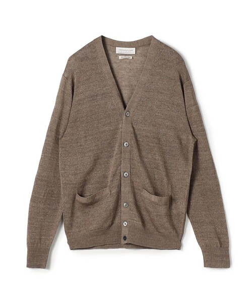 TOMORROWLAND カーディガン tricot ティントリネン Vネックカーディガン メンズ - 画像 (4)