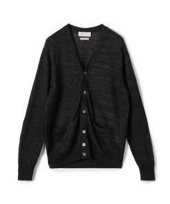 TOMORROWLAND カーディガン tricot ティントリネン Vネックカーディガン メンズ