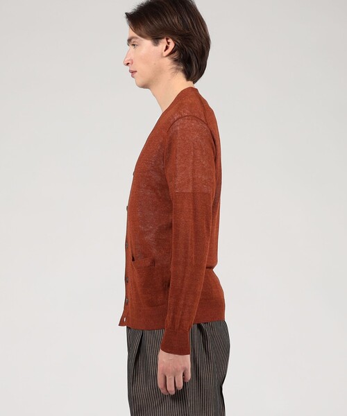 TOMORROWLAND カーディガン tricot ティントリネン Vネックカーディガン メンズ - 画像 (9)