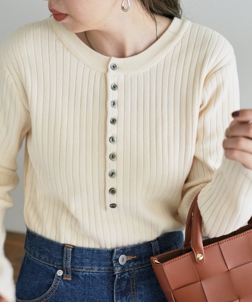 Discoat 「DISCOAT」 長袖ニット FREE グリーン系その他 レディース - 画像 (2)