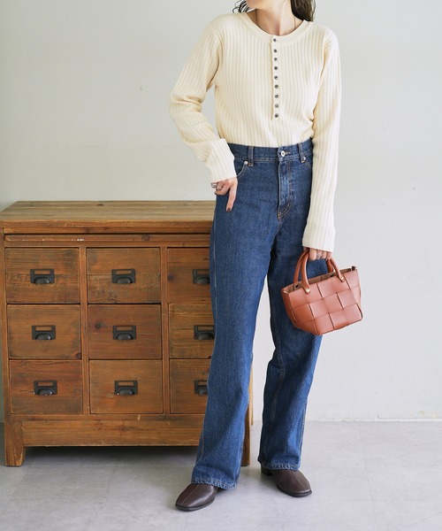 Discoat 「DISCOAT」 長袖ニット FREE グリーン系その他 レディース - 画像 (7)