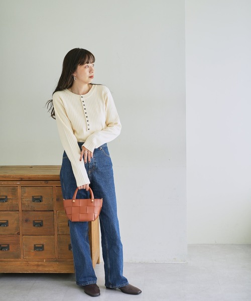 Discoat 「DISCOAT」 長袖ニット FREE グリーン系その他 レディース - 画像 (8)