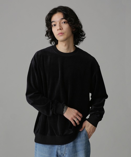 NANO universe 「NANO universe」 長袖Tシャツ L ブラック メンズ - 画像 (2)