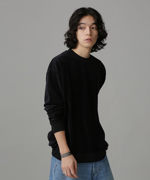 NANO universe 「NANO universe」 長袖Tシャツ L ブラック メンズ - 画像 (3)