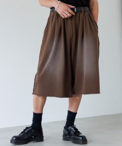 SINSS スウェットパンツ ジャージ Two tuck sweat shorts / 2タックスウェットショーツ メンズ レディース