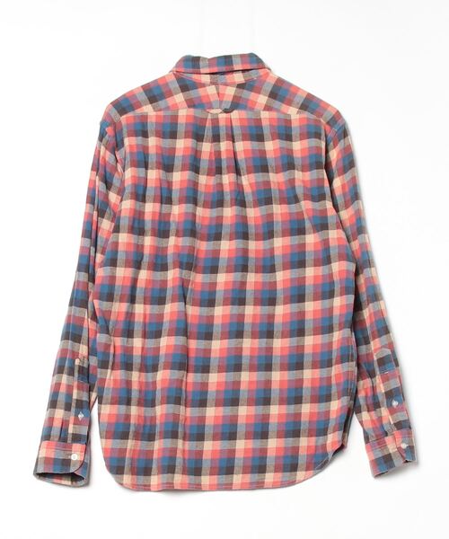 coen 「coen」 長袖ネルシャツ LARGE レッド メンズ - 画像 (2)