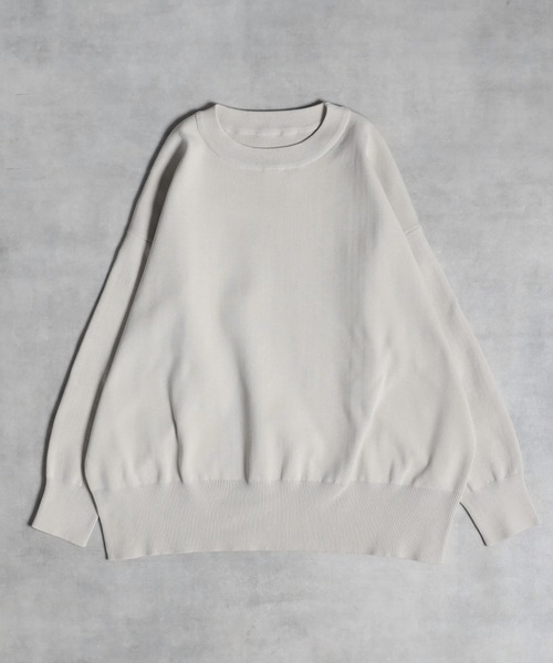 Bonjour Sagan 「Bonjour Sagan」 長袖ニット FREE ブルー レディース - 画像 (2)