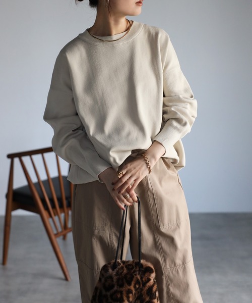 Bonjour Sagan 「Bonjour Sagan」 長袖ニット FREE ブルー レディース - 画像 (8)