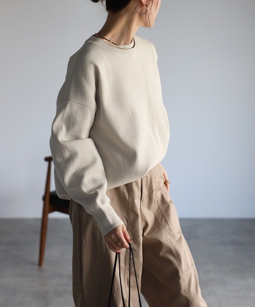 Bonjour Sagan 「Bonjour Sagan」 長袖ニット FREE ブルー レディース - 画像 (9)