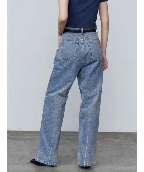 EMODA ジーンズ デニム デニムパンツ ルーズワイドハイウエストジーンズ レディース - 画像 (7)