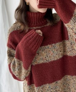 Java 「Java」 長袖ニット X-LARGE レッド レディース