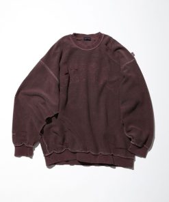 NAUTICA 「NAUTICA」 スウェットカットソー MEDIUM ワインレッド メンズ