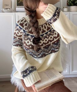 classicalelf 「classicalelf」 長袖ニット MEDIUM アイボリー レディース