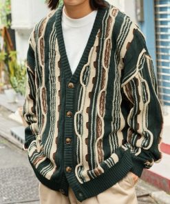 MONO-MART 「MONO-MART」 ニットカーディガン M グリーン メンズ